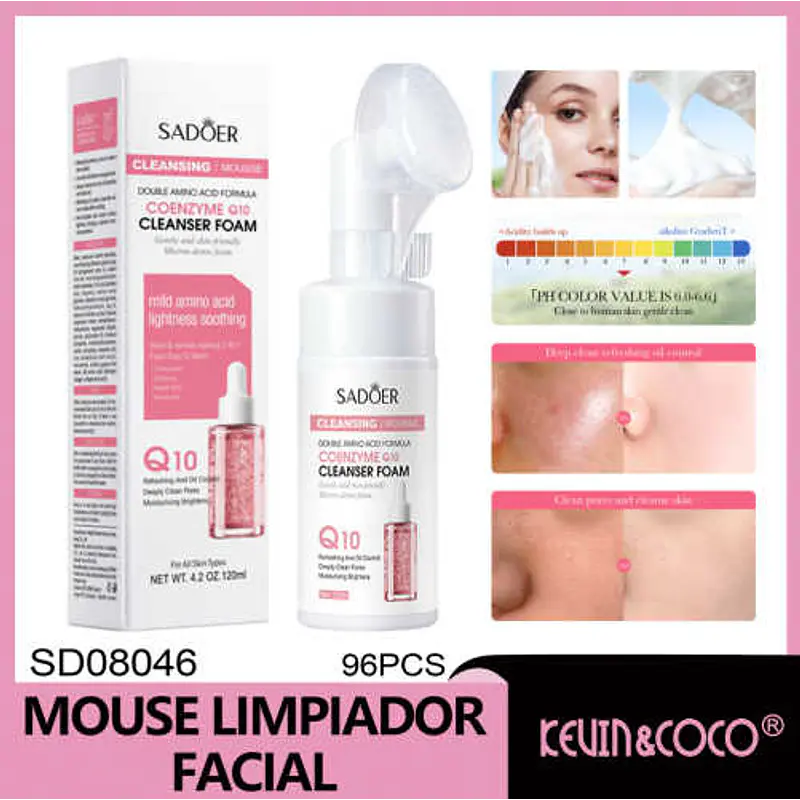Mousse limpiador SADOER 120 ml