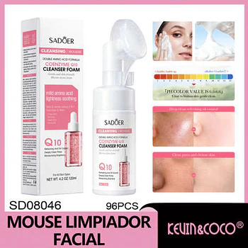 Mousse limpiador SADOER 120 ml