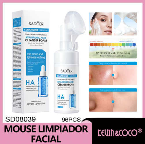 Mousse limpiador SADOER 120 ml