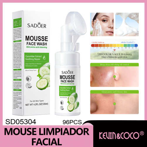 Mousse limpiador SADOER 120 ml