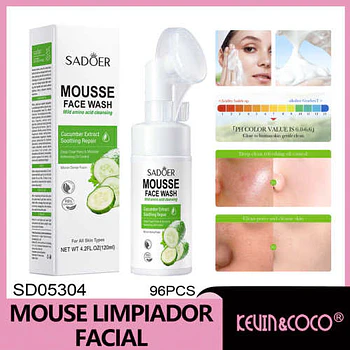Mousse limpiador SADOER 120 ml