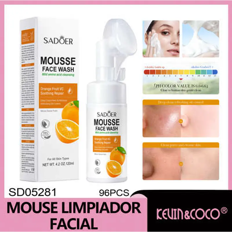 Mousse limpiador SADOER 120 ml