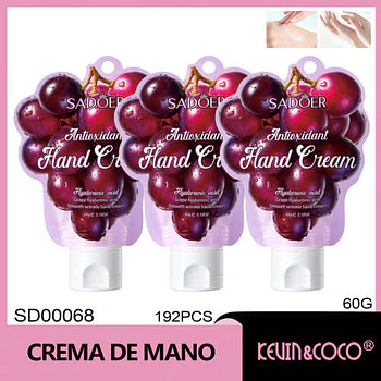Crema de manos antiarrugas SADOER 60 g