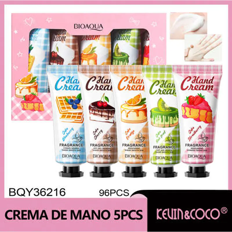 Set de cremas hidratantes para manos BIOAOUA