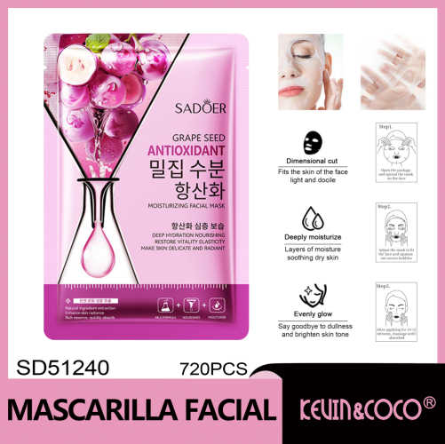 Mascarilla hidratante antioxidante SADOER 25 ml