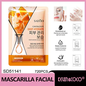 Mascarilla hidratante SADOER 25 ml