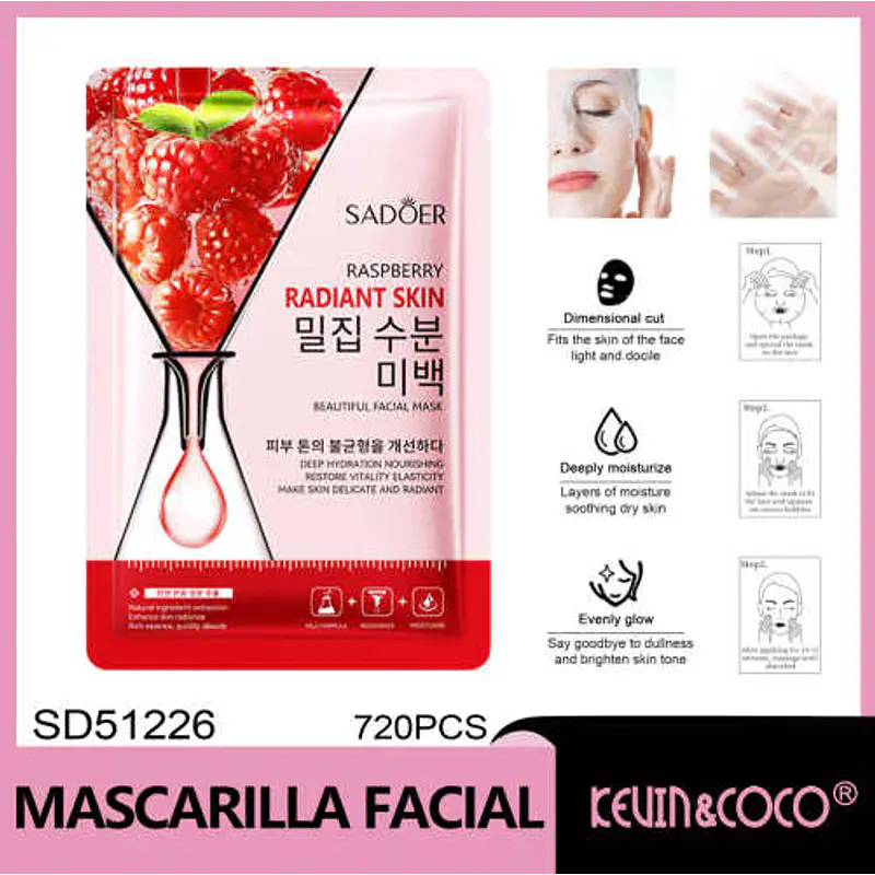 Mascarilla iluminadora SADOER 25 ml