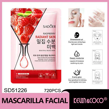 Mascarilla iluminadora SADOER 25 ml