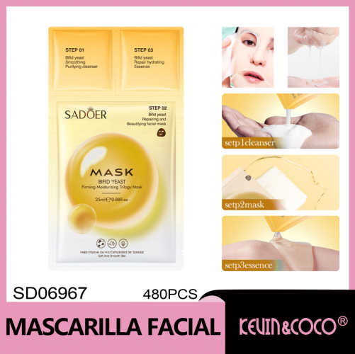 Mascarilla reafirmante 3 pasos SADOER 3 pasos