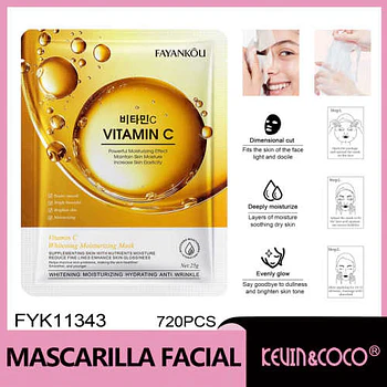 Mascarilla blanqueadora e hidratante FAYANKOU 25 g