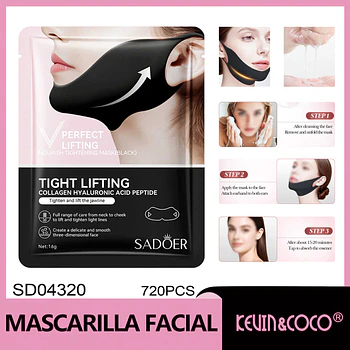 Mascarilla reafirmante y lifting facial SADOER 16 g