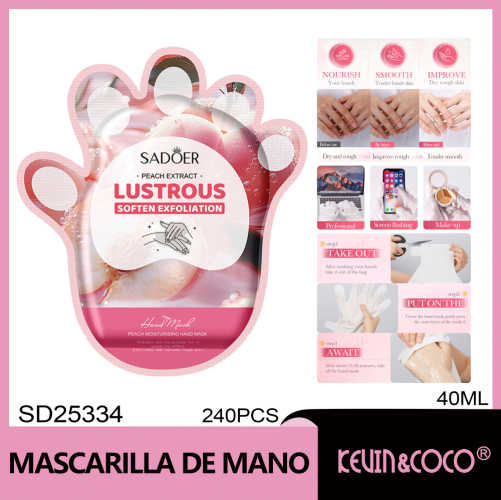 Mascarilla hidratante para manos SADOER 40 ml