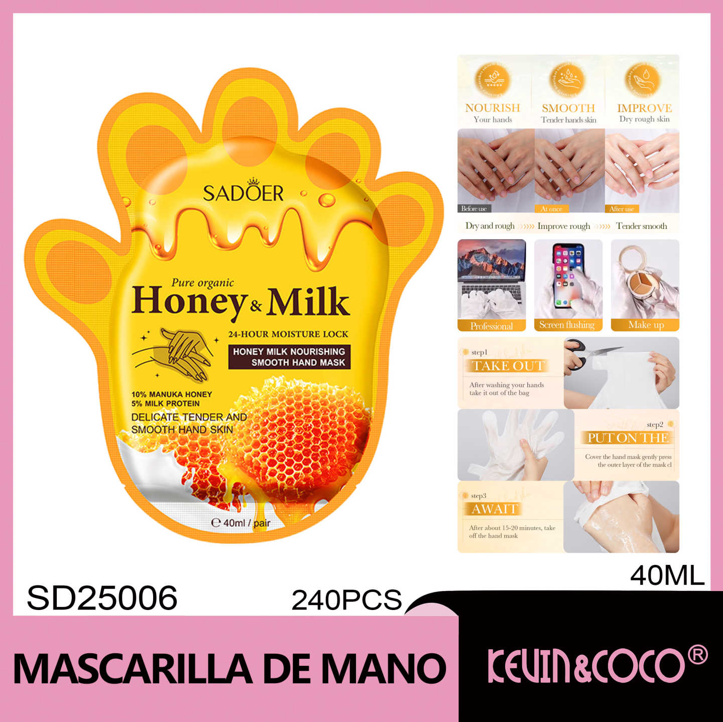 Mascarilla SADOER 40 ml