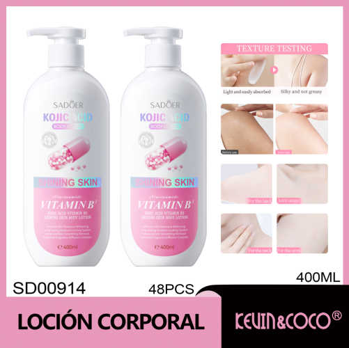 Loción corporal iluminadora SADOER 400 ml