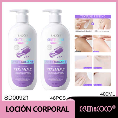 Loción corporal antioxidante SADOER 400 ml