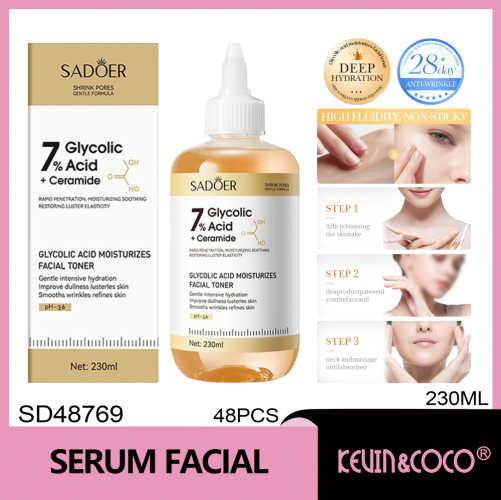 Agua esencial calmante e hidratante SADOER 230 ml