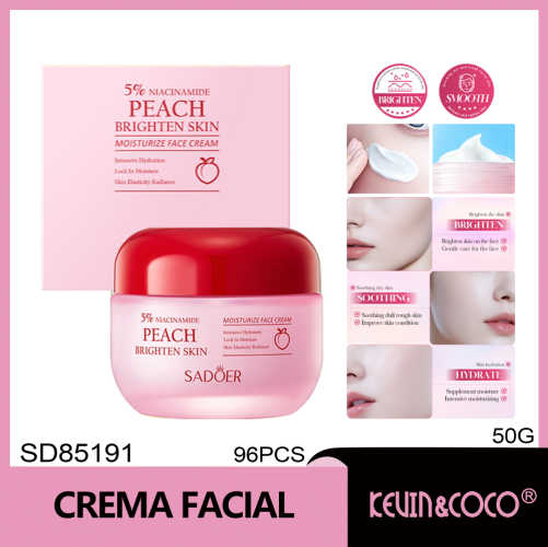 Crema iluminadora e hidratante SADOER 50 g