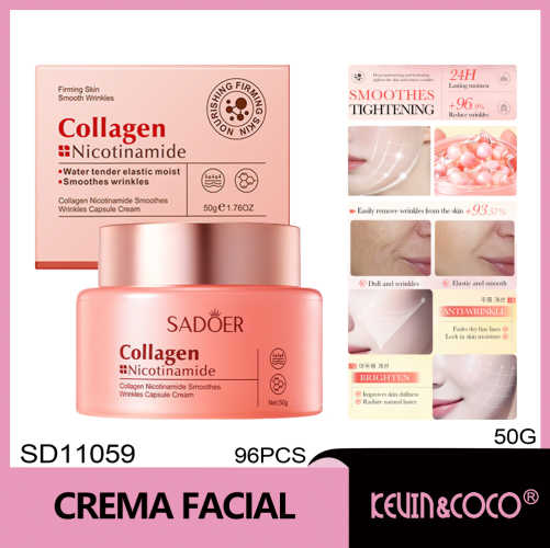 Crema en cápsulas antiarrugas SADOER 50 g