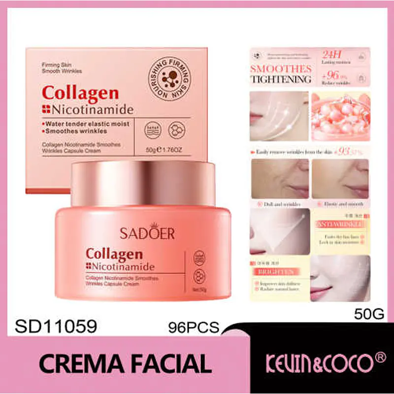 Crema en cápsulas antiarrugas SADOER 50 g