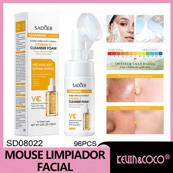 Mousse limpiador SADOER 120 ml