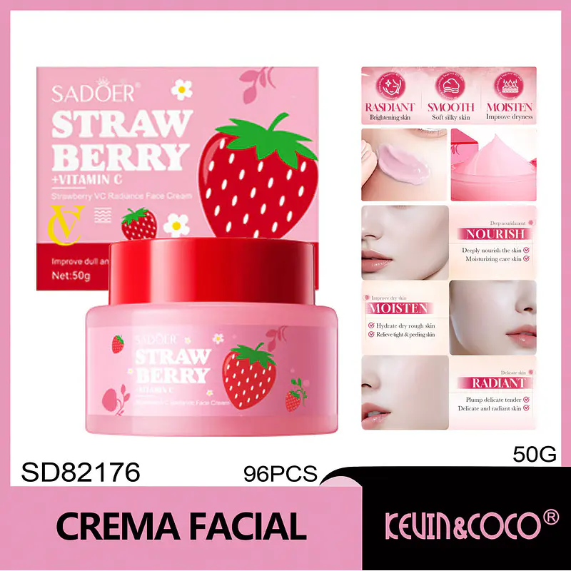 Crema iluminadora SADOER 50 g