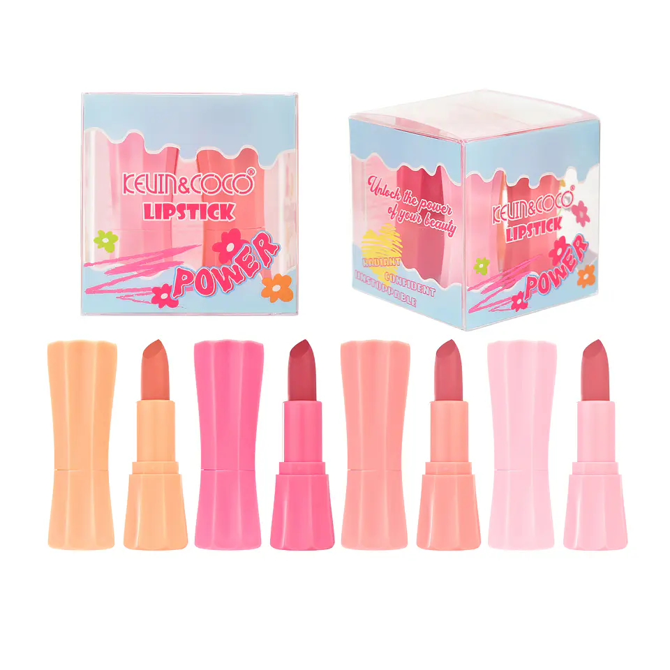 Set de 4 Labiales Aterciopelados Fireworks Mist  1