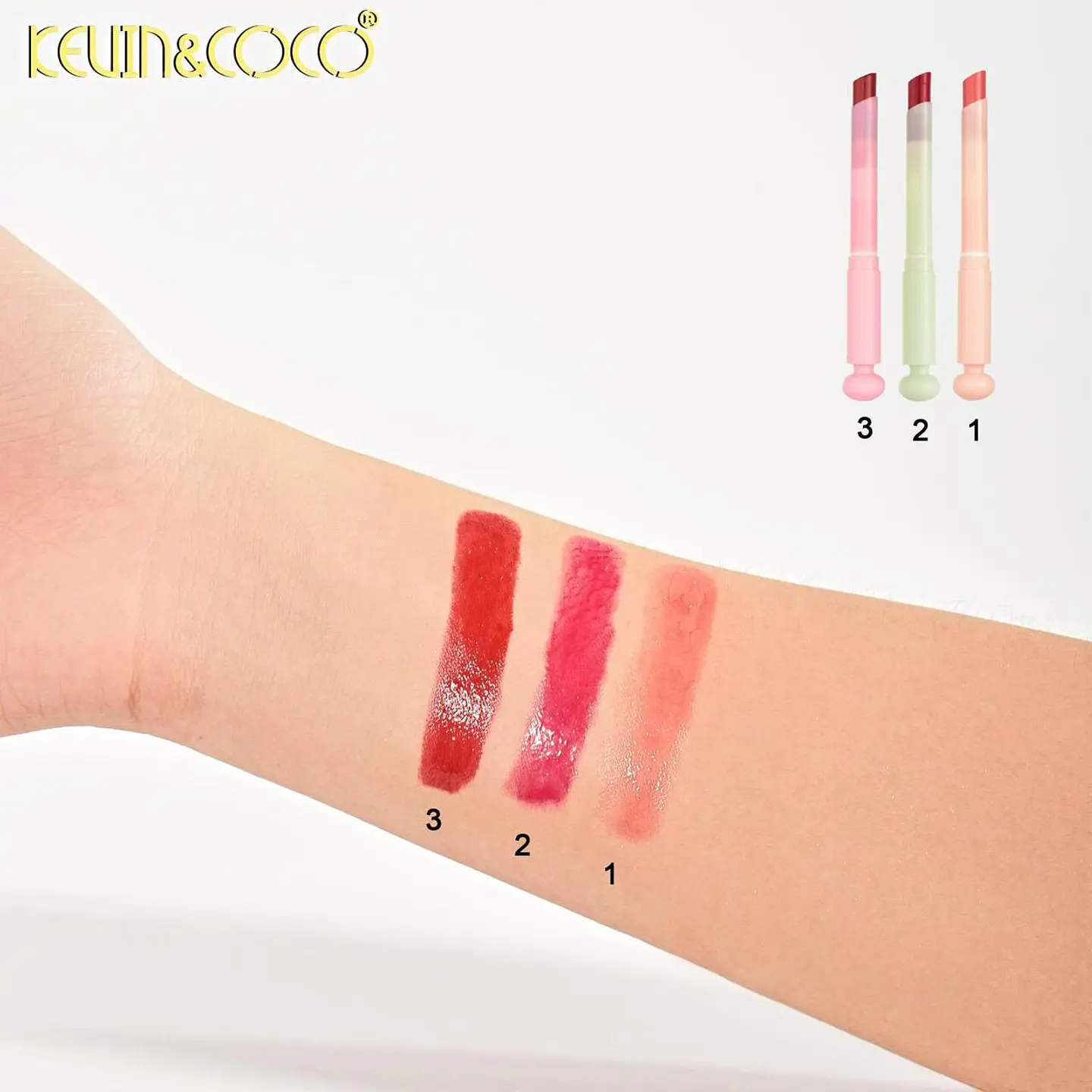 LAPICES LABIALES 3 COLORES  6