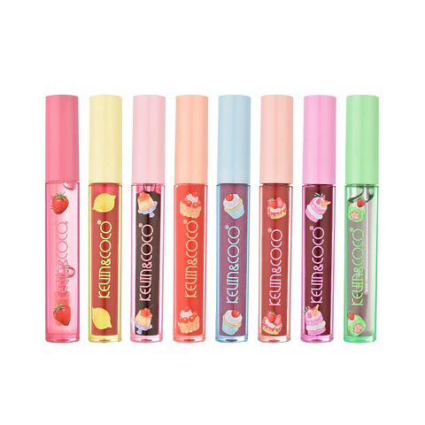 Aceite y Brillo Labial Sugar Bloom Kevin & Coco - Hidratación Profunda y Brillo Espejo (Precio por Unidad)