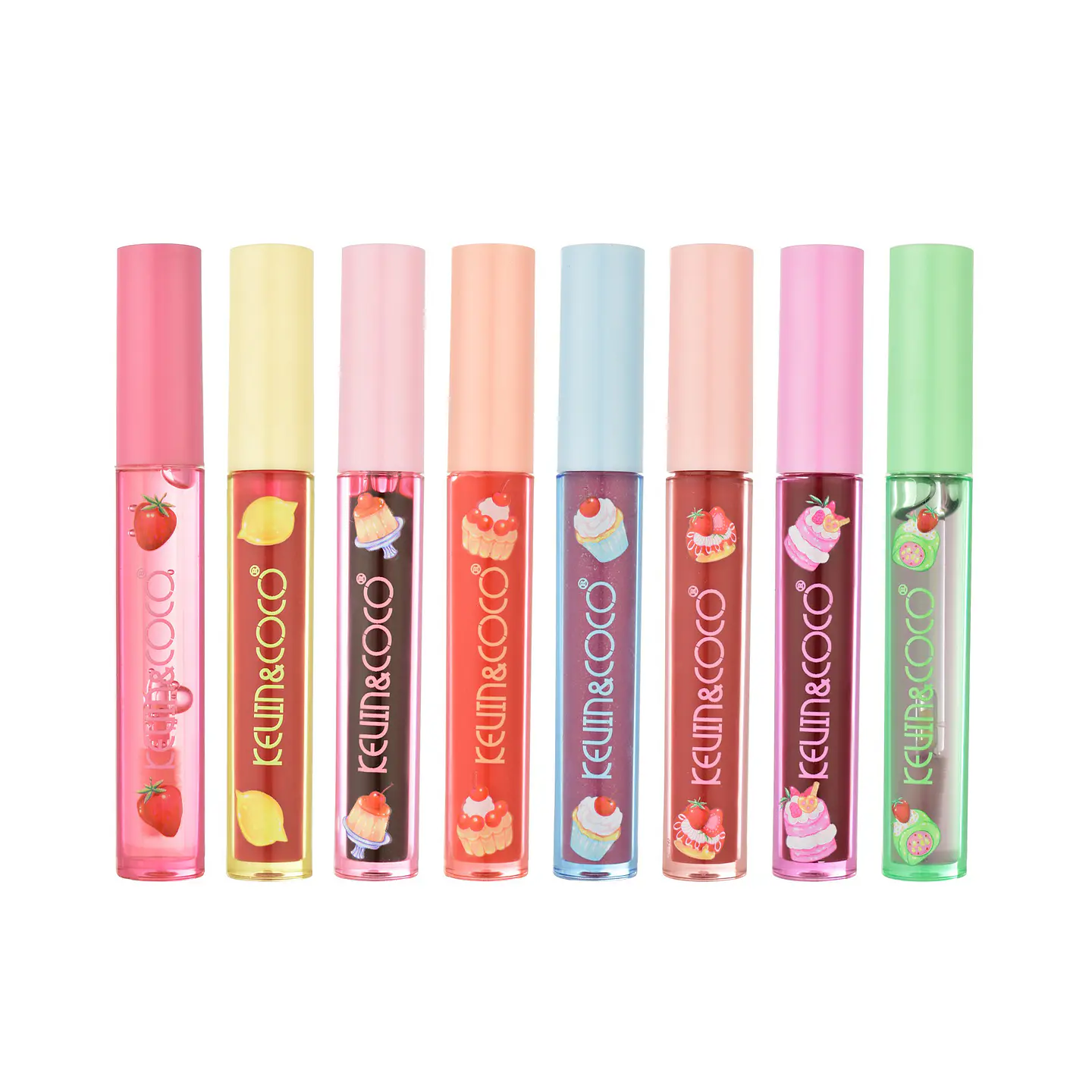 Aceite y Brillo Labial Sugar Bloom Kevin & Coco - Hidratación Profunda y Brillo Espejo (Precio por Unidad) 1