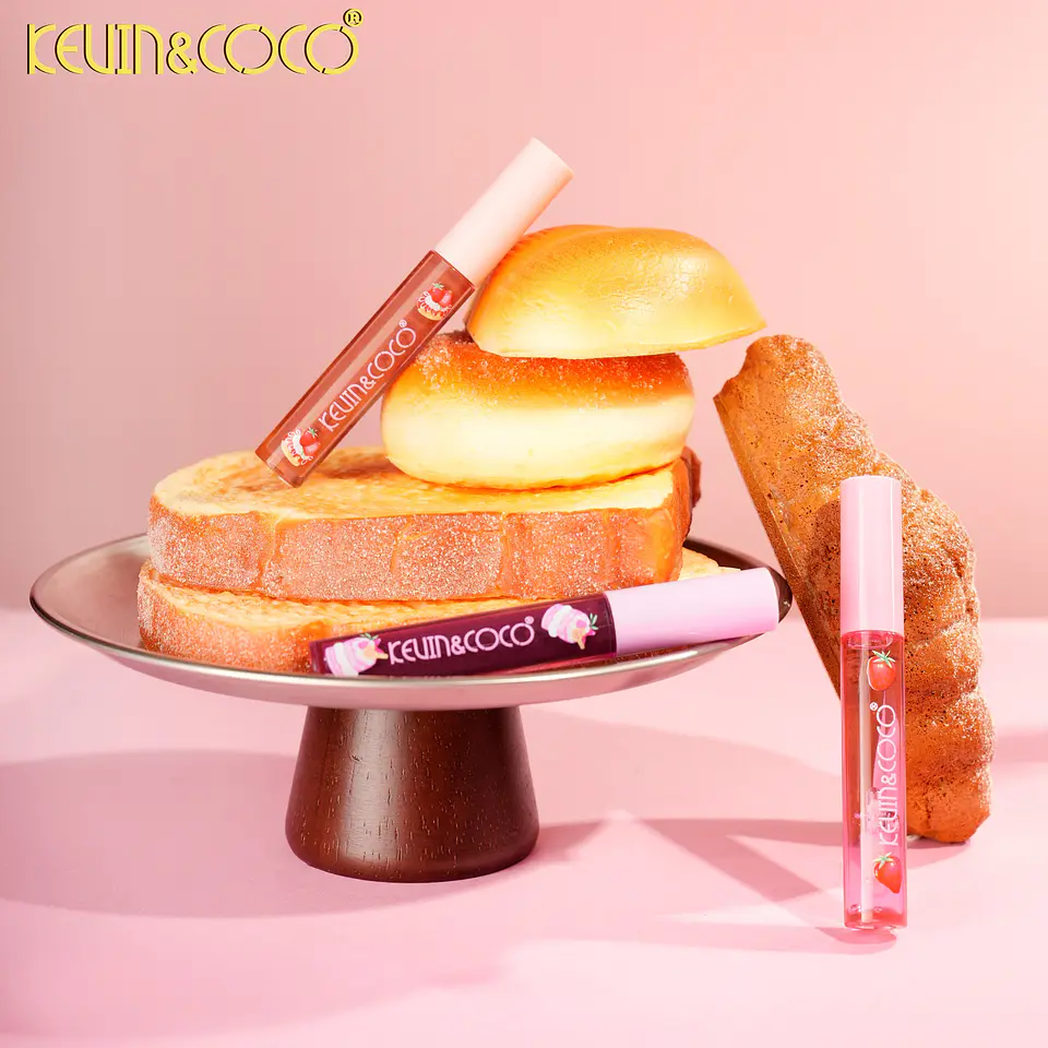 Aceite y Brillo Labial Sugar Bloom Kevin & Coco - Hidratación Profunda y Brillo Espejo (Precio por Unidad) 3