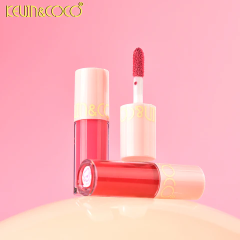 Set de Brillos Labiales Hidratantes Coco Bear Kevin & Coco - Estuche con 6 Tonos