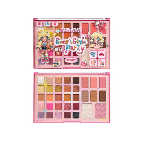 Paleta de Sombras de 33 Colores Dress-Up SweetHeart