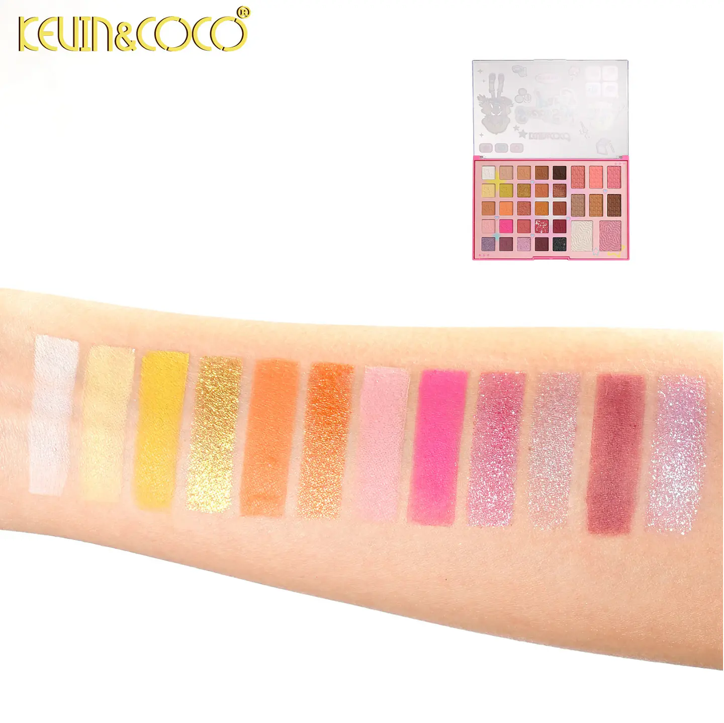 Paleta de Sombras de 33 Colores Dress-Up SweetHeart 4