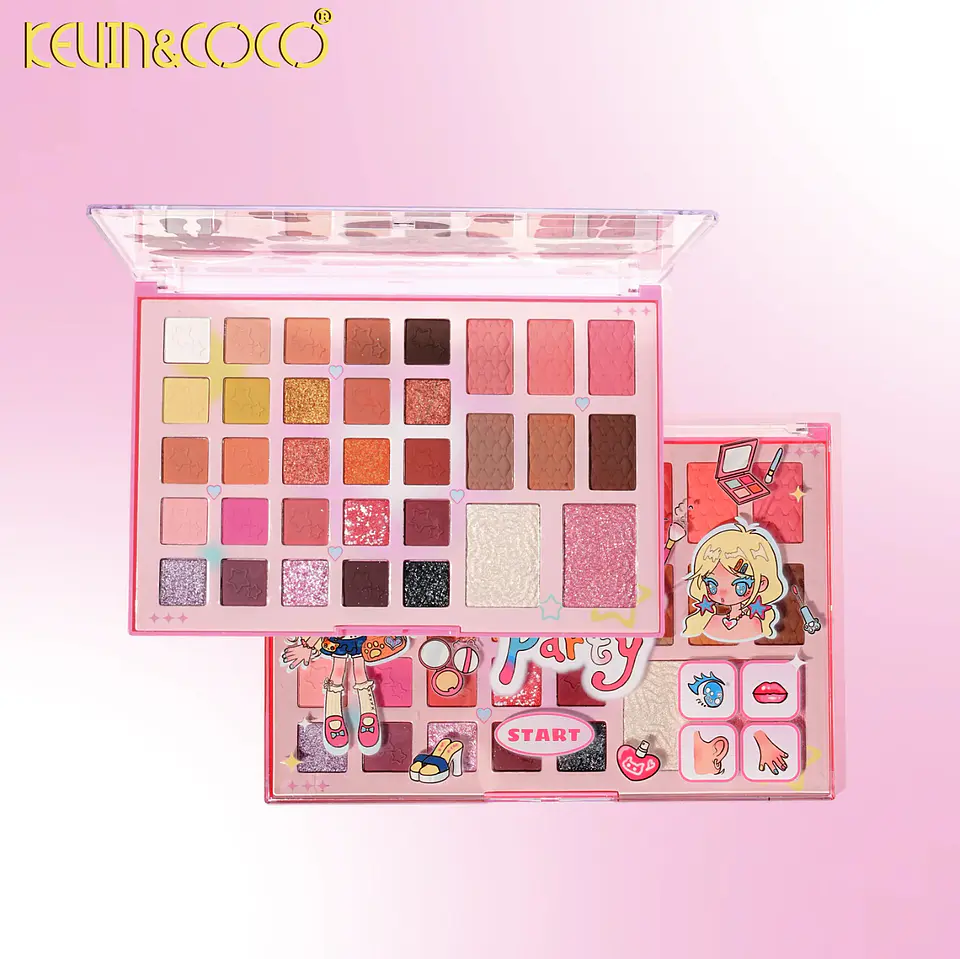 Paleta de Sombras de 33 Colores Dress-Up SweetHeart 5