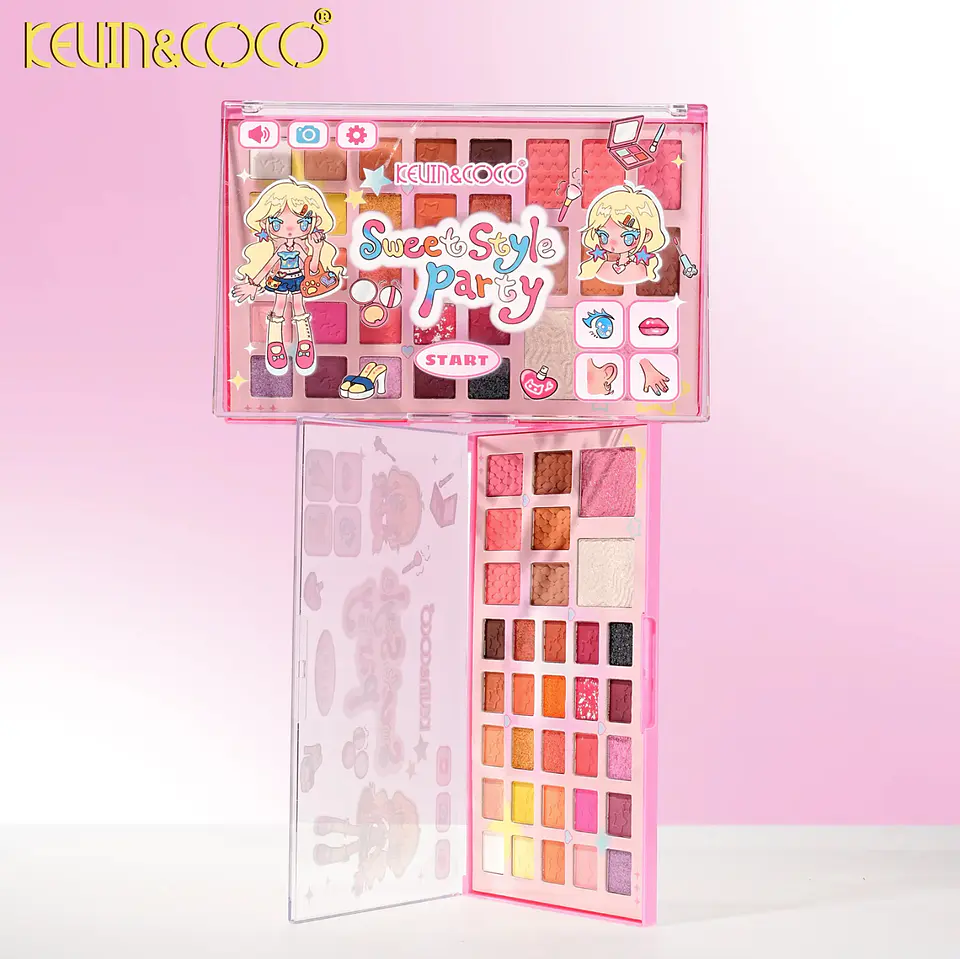 Paleta de Sombras de 33 Colores Dress-Up SweetHeart 6