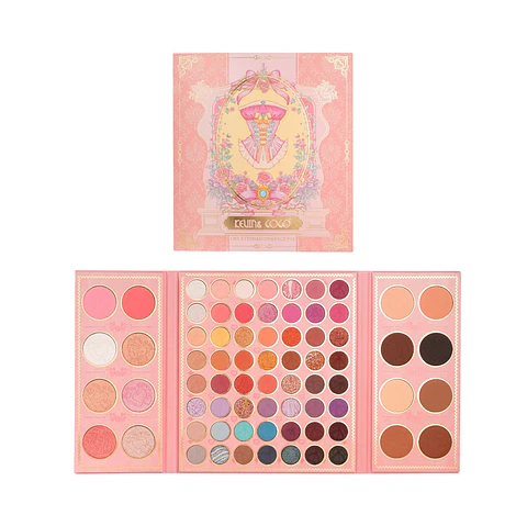 Paleta de Sombras de 72 Colores Doubarry Garden