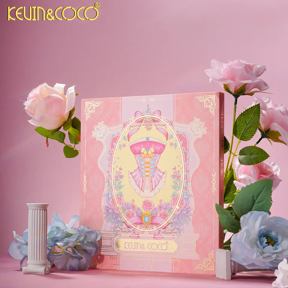 Paleta de Sombras de 72 Colores Doubarry Garden 3
