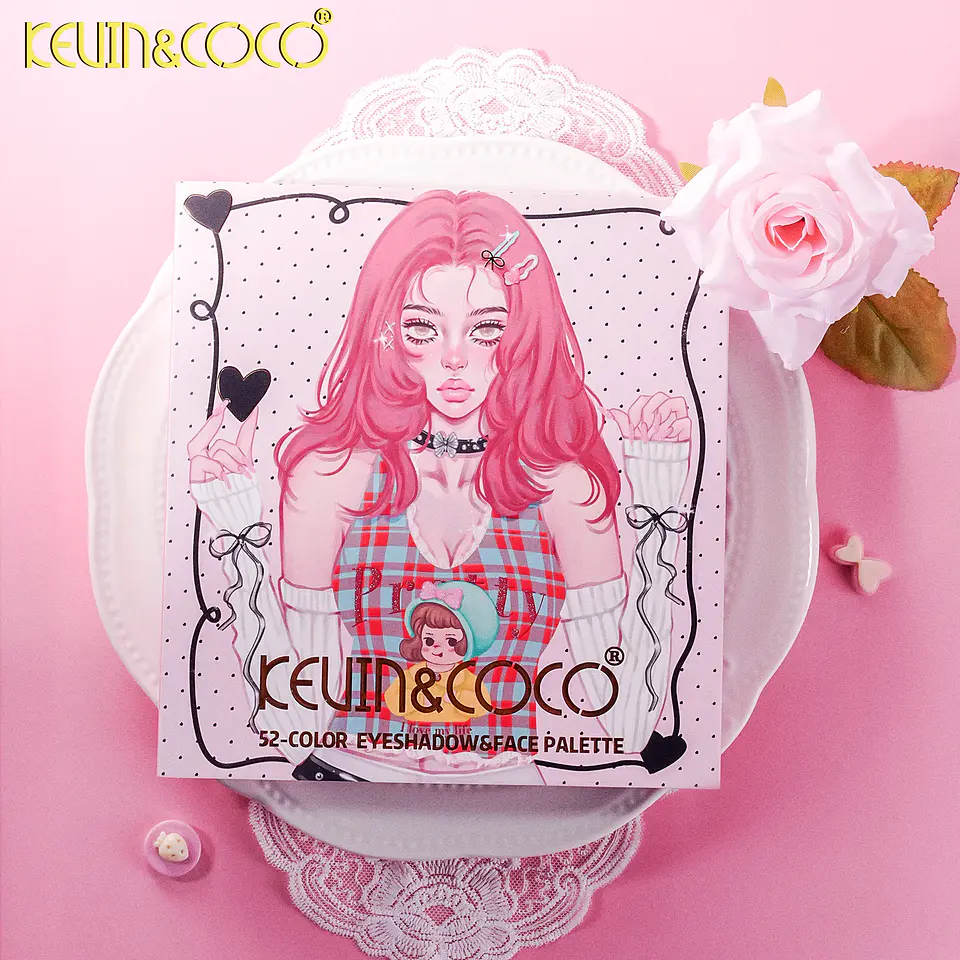 Paleta de Sombras de 52 Colores Peach Heart Strategy 2