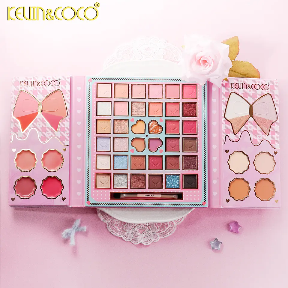Paleta de Sombras de 52 Colores Peach Heart Strategy 3