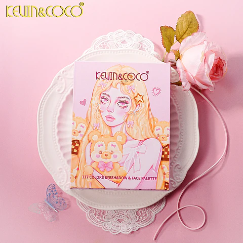 Libro de Sombras de 117 Colores Soft Moe Honey Sugar Girl 