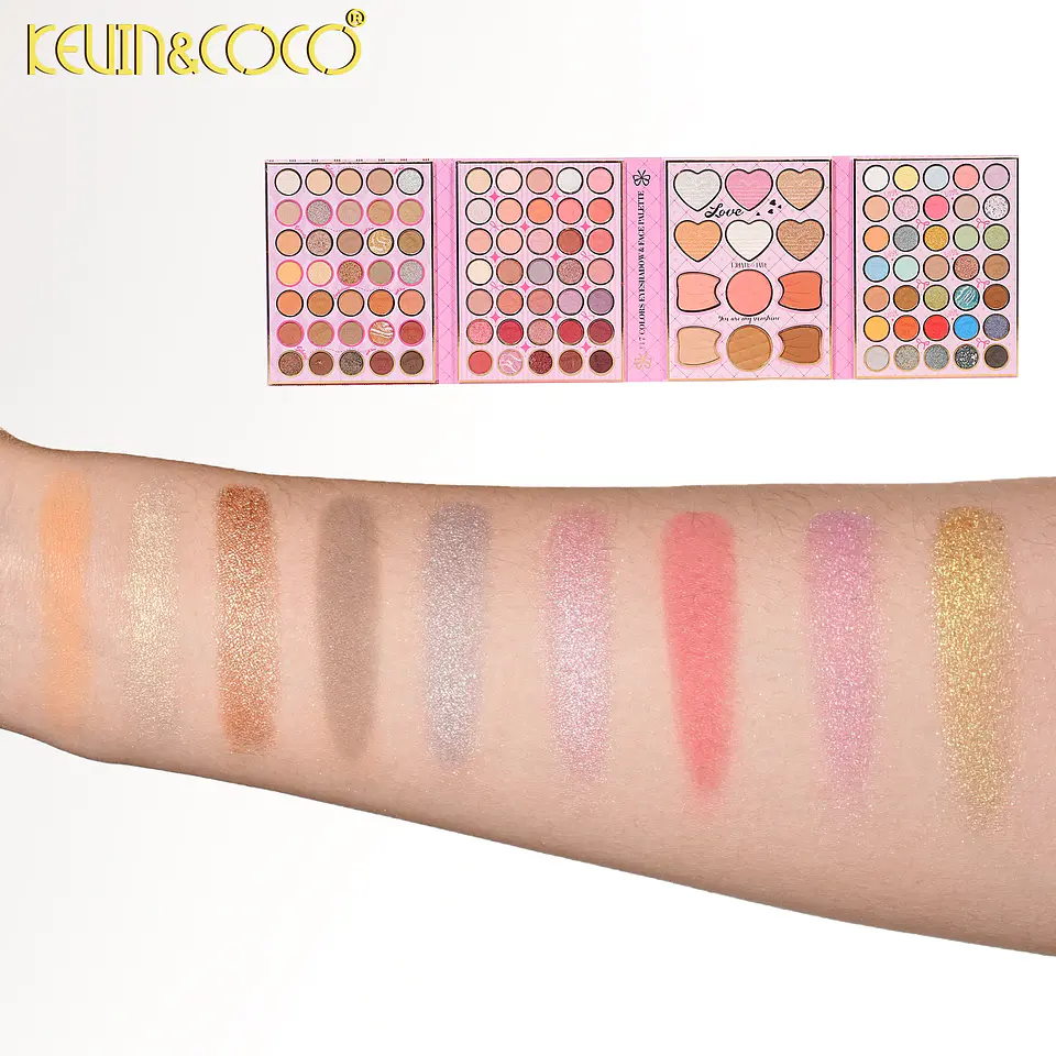 Libro de Sombras de 117 Colores Soft Moe Honey Sugar Girl  5
