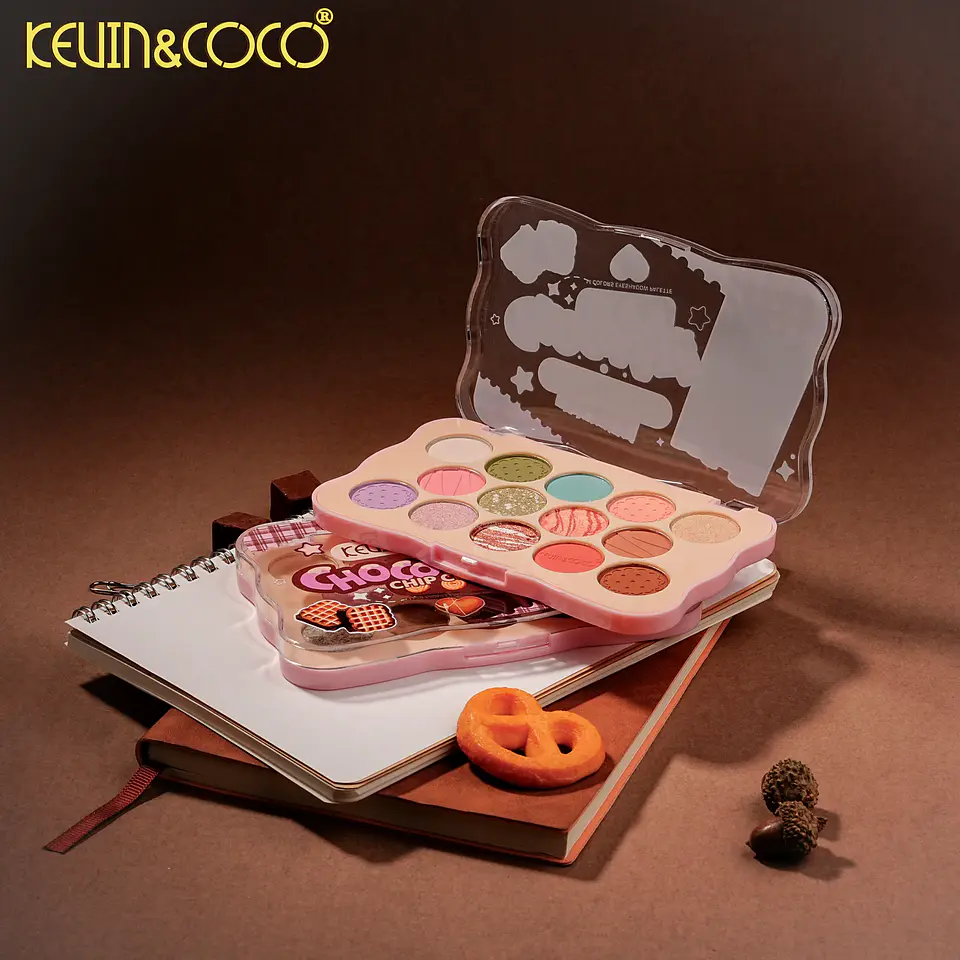 Paletas de Sombras de 14 Colores Chocolate Cookies 6