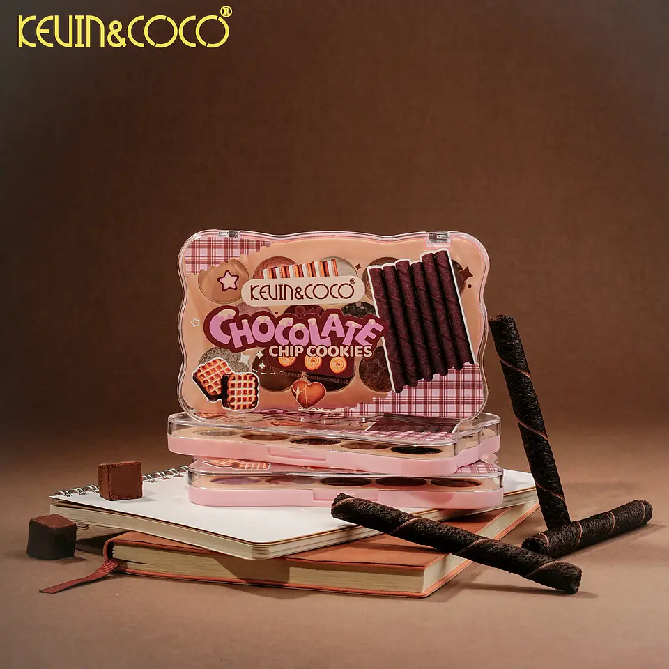 Paletas de Sombras de 14 Colores Chocolate Cookies 7