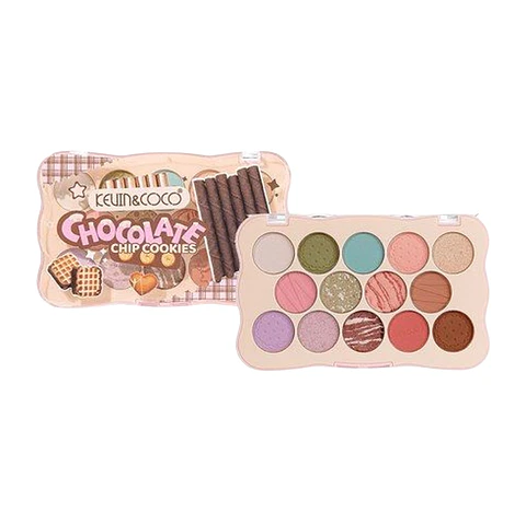 Paletas de Sombras de 14 Colores Chocolate Cookies
