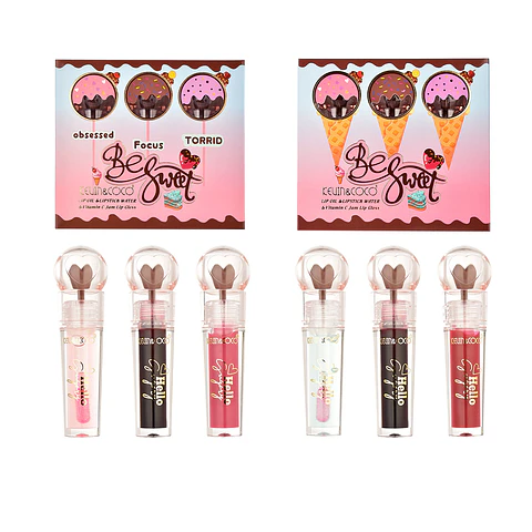 Kit Gloss Labial Mágico Cambia Color + Tinta + Aceite Vitamina C