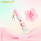 Brillo Labial Hidratante KEVIN&COCO Juicy Pucker Flower con Llavero - Miniatura 5
