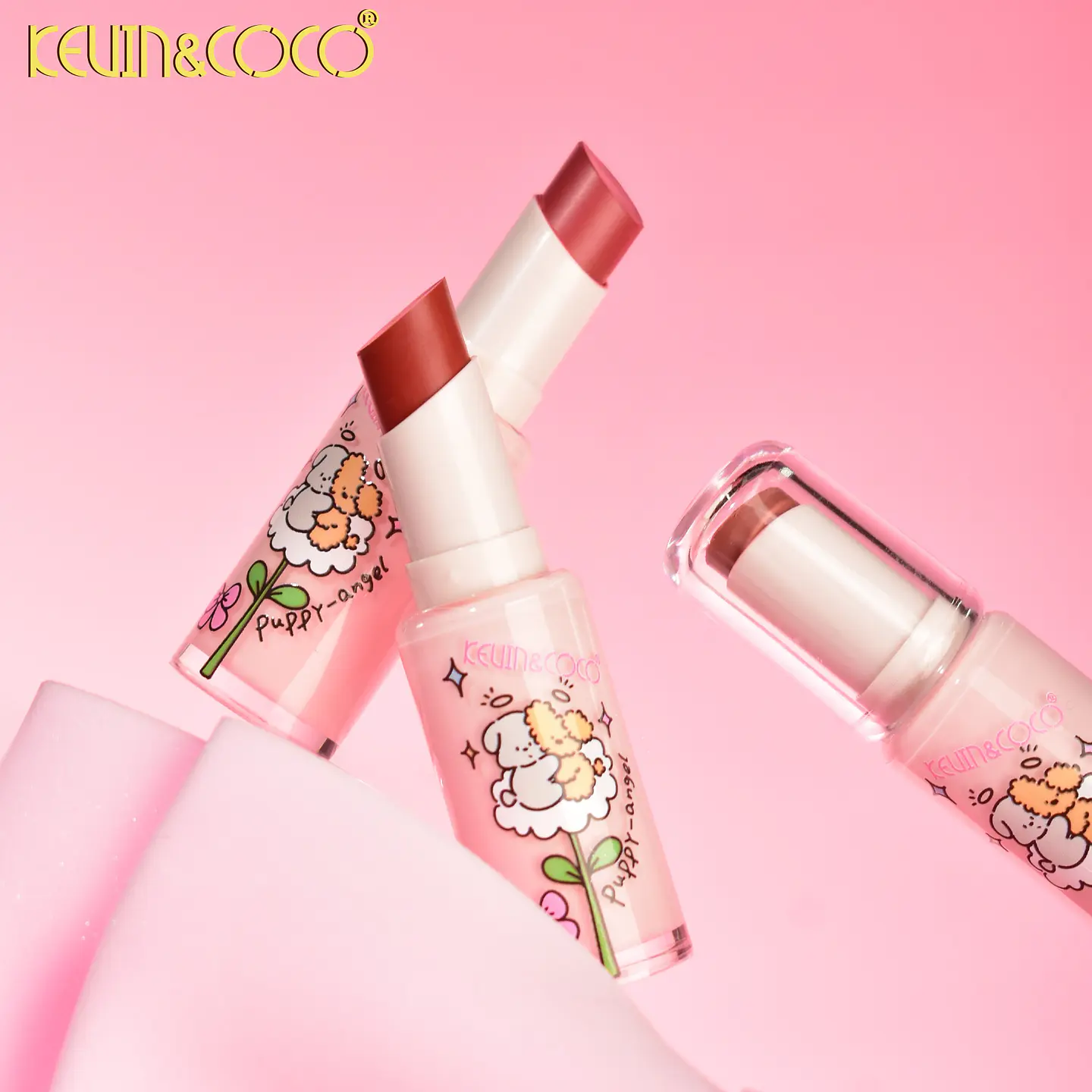 Lápiz Labial Humectante KEVIN&COCO Puppy-Angel — Cobertura Sedosa y Nutritiva 3