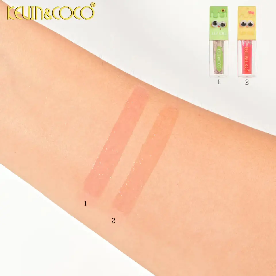 Kevin & Coco Aceite Labial Hidratante Cheese & Avocado | Brillo de Labios Nutritivo y Humectante 4