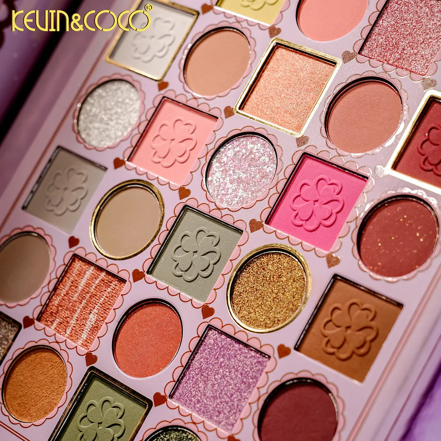 Paleta facial Xing Shi de 82 colores - 6 piezas 2