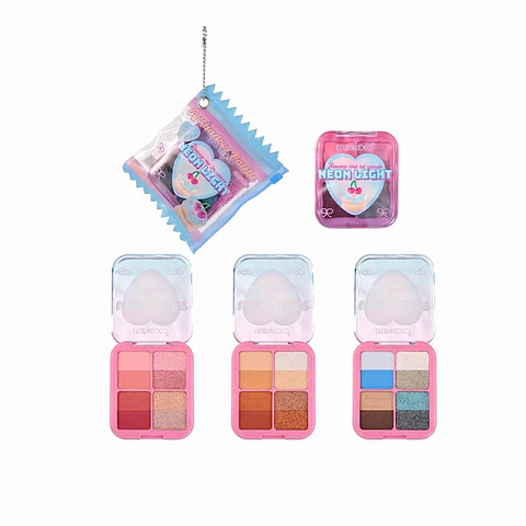 Paleta de sombras de ojos Neon Fantasy de 8 colores 